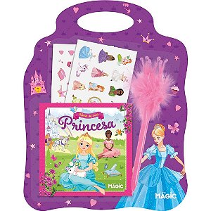 Diário Diário de UMA Princesa com Adesivos e Caneta