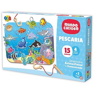Jogo Diverso Pescaria 19 Peças