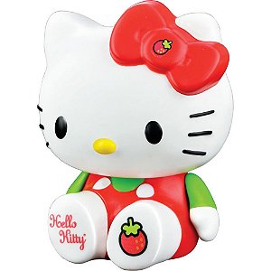 Boneco e Personagem Hello KITTY Frutinha Morango em Vinil com Cheirinho