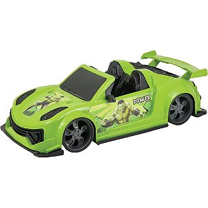 Carrinho Power Verde com Preto 37,5X17X11CM KENDY Brinquedos