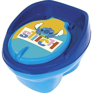 Troninho e Redutor Infantil STITCH Azul – 2 em 1