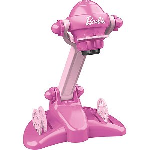 Mesa Projetora de Desenho Barbie com 4 Discos e 32 Imagens