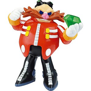 Boneco e Personagem Fandombox Sonic DR. EGGMAN 12CM com Caixa Acrílica