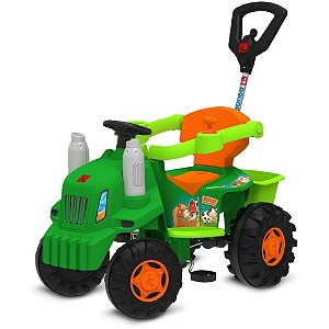 Veículo a Pedal Trator PASSEIO/PEDAL Verde ATÉ 35KG
