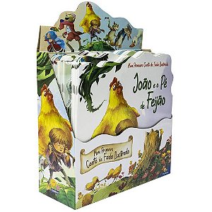 Livro Infantil Ilustrado Meu Primeiro Conto de Fada 6 Títulos 20,5X27,5CM 18 Páginas Display com 48 Unidades