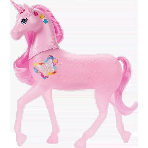 Barbie Fantasy Unicórnio Mudança de COR com Luzes e SONS Interativos