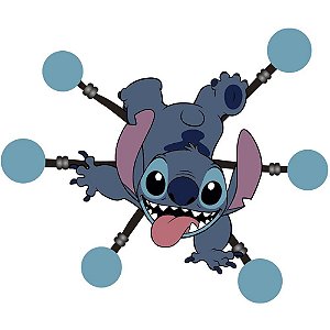Brinquedo STITCH Escalador Aventura Divertida