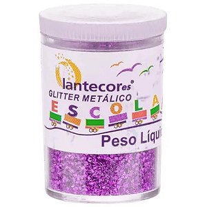 Glitter PVC Roxo 3G Pacote com 12 Unidades para Artesanato