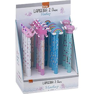 Lapiseira 2.0MM Plástica Uniluz Sortidas Display com 12 Unidades