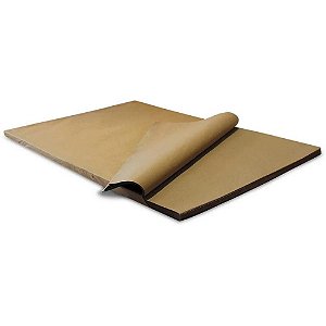 Papel KRAFT Folha 66X96CM 180G Natural Pacote com 100