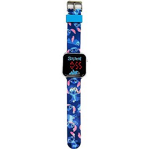 Relógio Infantil STITCH Digital com Pulseira Ajustável