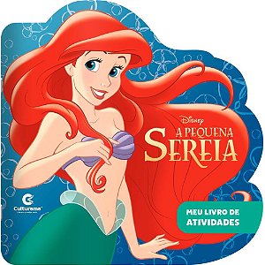 Livro de Atividades Recortado Pequena Sereia