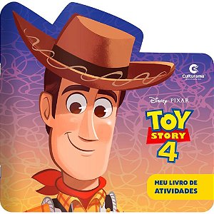 Livro de Atividades Recortado TOY STORY com Aventuras e Recortes