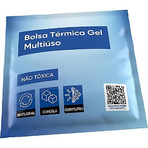Bolsa Térmica de GEL P Multiuso Quente e Fria para Termoterapia
