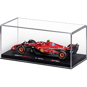 Carrinho Race F1 Teams com Driver Escala 1:43 com Base Acrílica