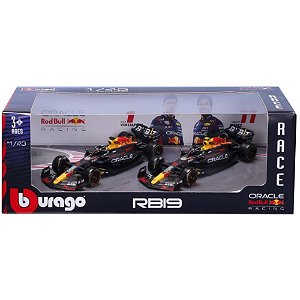 Carrinho RED BULL RB19 2023 2 PACK Escala 1:43