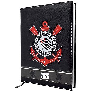 Agenda 2026 Corinthians Capa Dura 168 Folhas 134X190MM