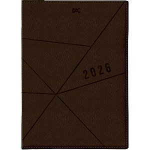 Agenda 2026 Marrom Semanal 40 Folhas 205X280MM DAC