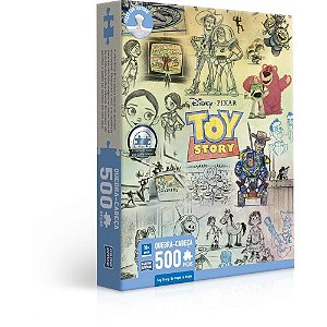 QUEBRA-CABEÇA Cartonado TOY STORY 500 Peças