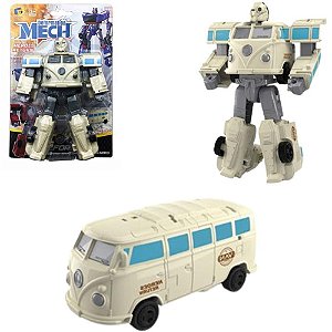 Robo Robo VAN 18CM Transformável Blister