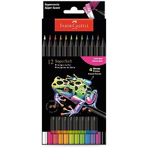 Lápis de COR Redondo Supersoft Metálicas 12 Cores PCT C/12 FSC