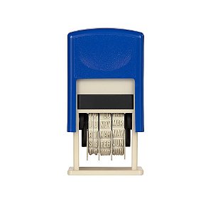 Carimbo Datador Automático 4MM com Tinta Preta e Cores Sortidas