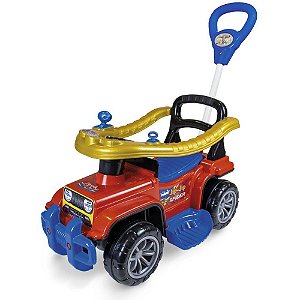 Carrinho JIP JIP Spider Infantil 2-EM-1 com Som – ATÉ 30 KG