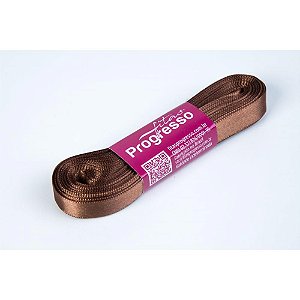 Fita de Cetim 10MM X 10M Marrom COR 391