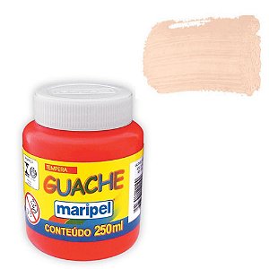 Tinta Guache 250ML Pêssego Caixa com 6 Unidades