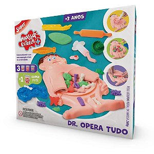 Brincando de Profissões DR. Opera Tudo Massa Estrela