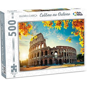 QUEBRA-CABEÇA Cartonado Coliseu NO Outono 500 Peças
