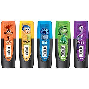 Caneta Marca Texto TRIS Divertidamente 2 Mini Neon (pote com 36)