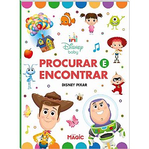 Livro de Atividades Procurar e Encontrar Pixar – 34 Páginas Coloridas