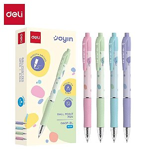 Caneta Esferográfica Retrátil Joyin 0.7MM (caixa com 12)