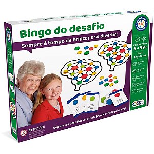 Jogo de Cartas Bingo do Desafio – Linha Senior