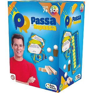 Jogo de Tabuleiro Passa ou Repassa