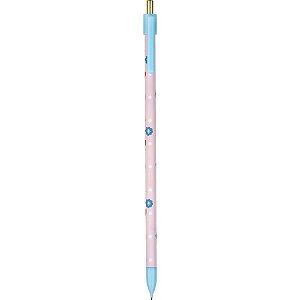 Lapiseira 0.7MM LONG Line Plástica Corpo Fino e Alongado Display com 12