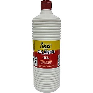 Cola Escolar íris Branca 1KG Caixa com 12