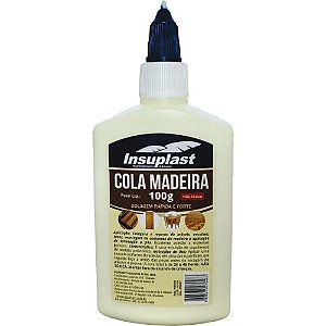 Cola para Madeira Amarela 100G Pacote com 6