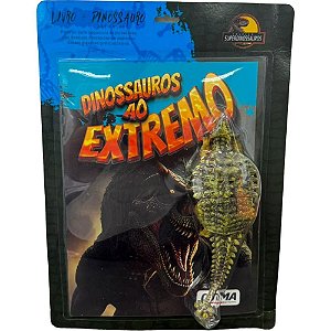 Livro Brinquedo Ilustrado Dinossauro AO Extremo