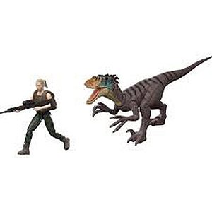 Boneco e Personagem JW Rebirth Velociraptor 2-PACK