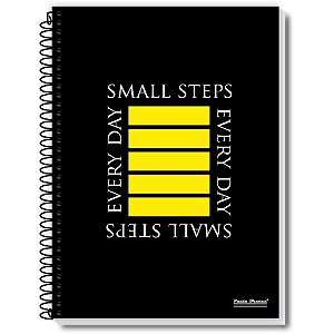 Caderno Espiral 1/4 Capa Dura TALK 80 Folhas (pacote com 5)