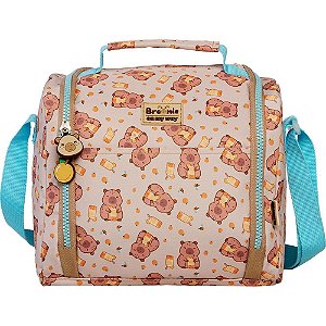 Lancheira Térmica Capivara Brownie ON MY WAY