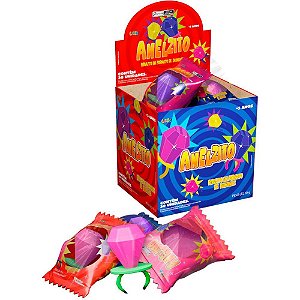 Doce Anelzito Pirulito Sabores (sortido) Display com 30 Unidades