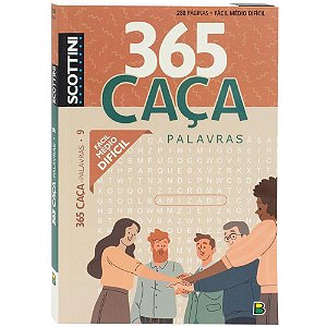 Livro de Atividades CACA-PALAVRAS 365 N.09 288PAG.