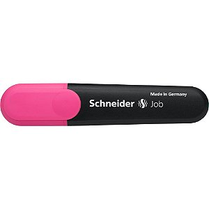 Caneta Marca Texto JOB Schneider Rosa Caixa com 10