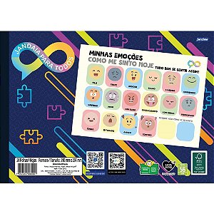 Bloco de Anotacoes Neuro Emocoes FLEX 28FLS Bloco