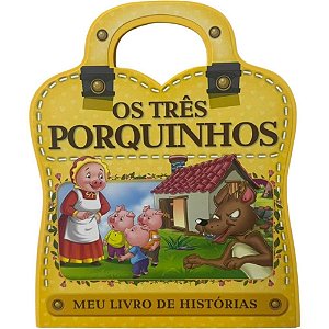 Livro Infantil Ilustrado Maleta EVA os 3 PORQ.20X24 25P