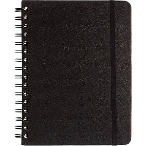 AGENDA/PLANNER Permanente Classica Semanal Preta 148X210