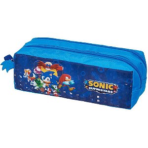 Estojo Duplo Sonic Superstars
